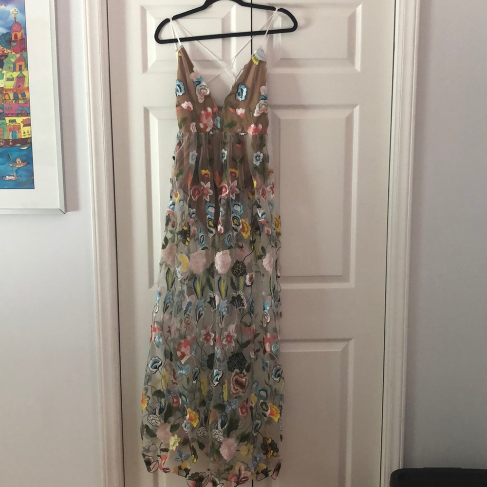 Floral Bodysuit Dress